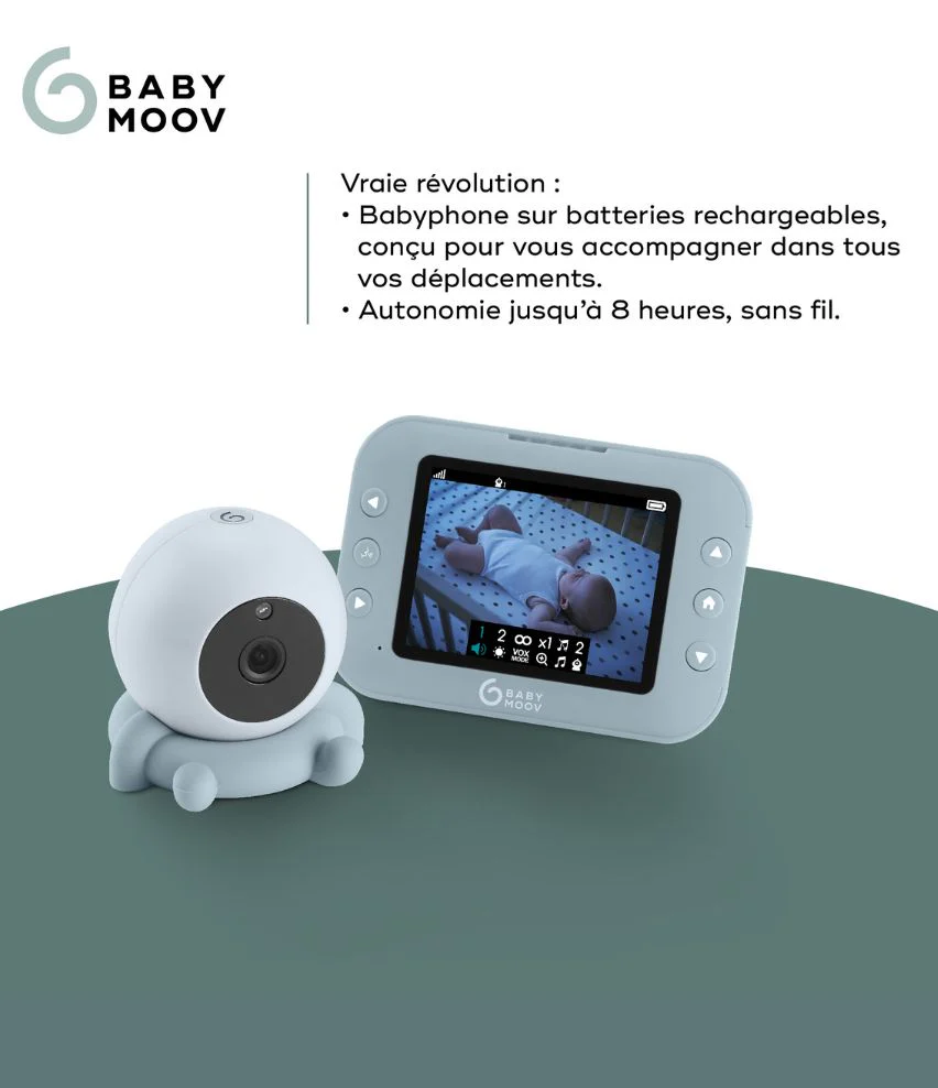 Babyphone Yoo Roll + sa caméra additionnelle - Image 4