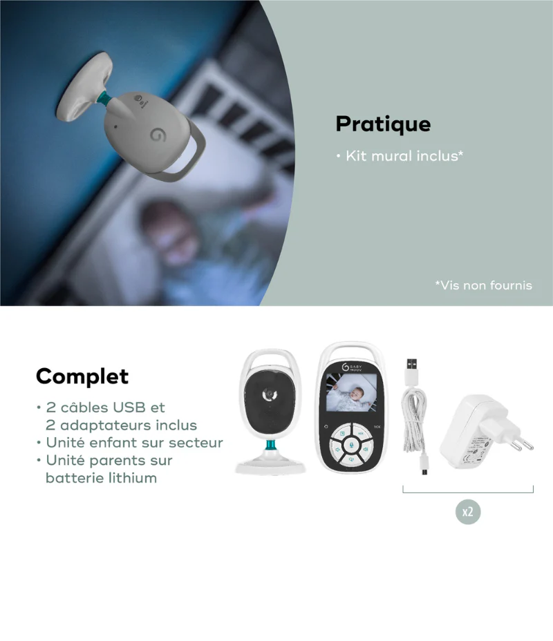 Babyphone Vidéo Reconditionné - Ultra Compact - YOO-See - Image 5