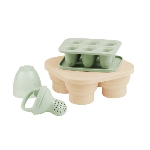 Bouchon silicone pour grignoteuse set contenants silicone et grignoteuse - Image 2