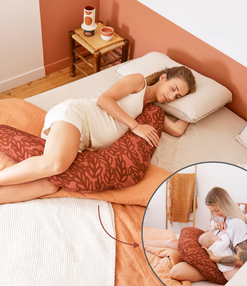 Coussin de grossesse & d'allaitement Twisty 2-en-1 - Image 6