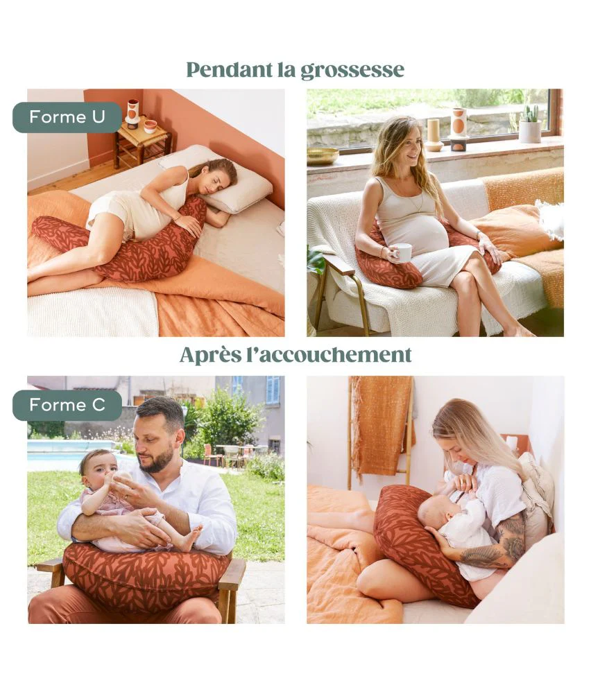 Coussin de grossesse & d'allaitement Twisty 2-en-1 - Image 12