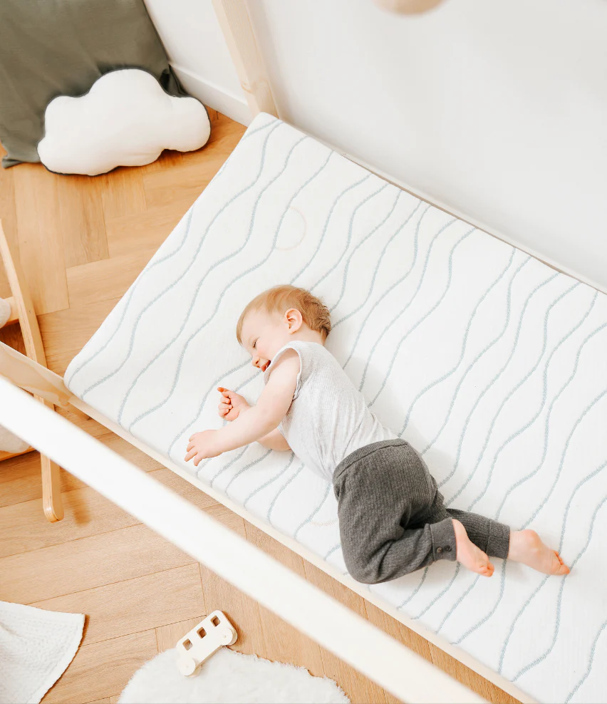 Matelas Bébé Mousse Anti Tête Plate - COSY'LITE Imparfait - Image 13