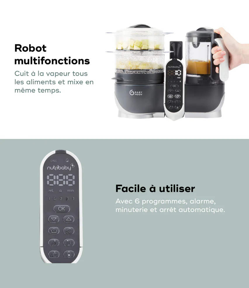 Robot culinaire Reconditionné - Multifonctions - Nutribaby(+) - Image 7