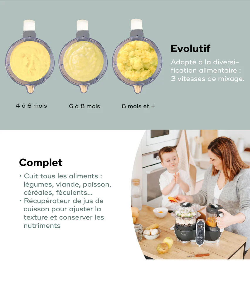Robot culinaire Reconditionné - Multifonctions - Nutribaby(+) - Image 8